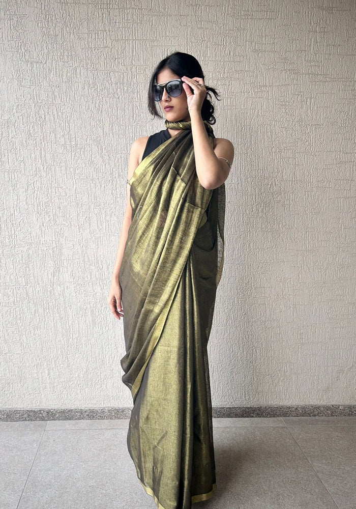 Mohini (BLACK GOLDEN TISSUE)