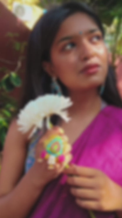 Pink Mul Linen Blend